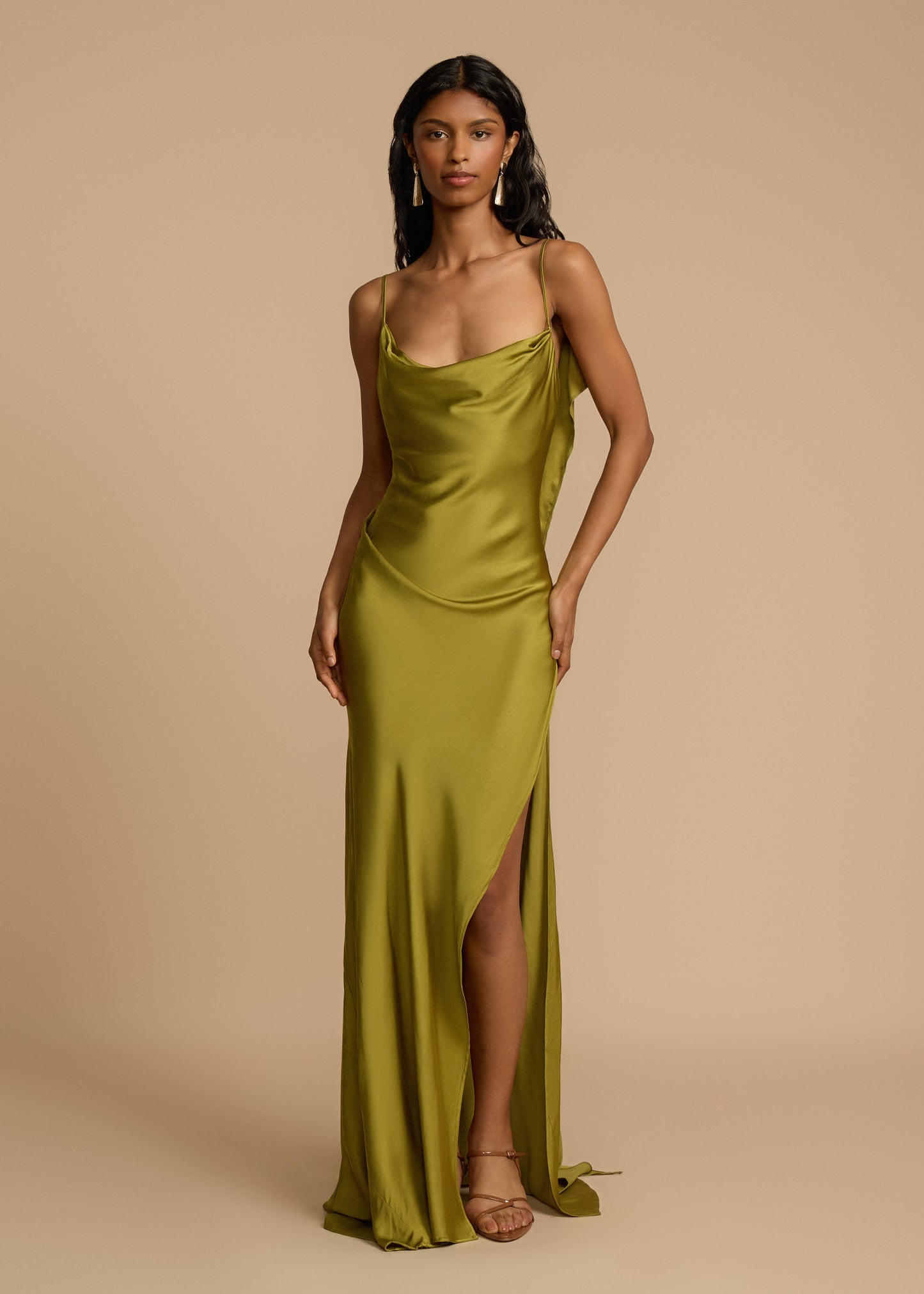 Women's Sleeveless Evening Dress | Maxi
