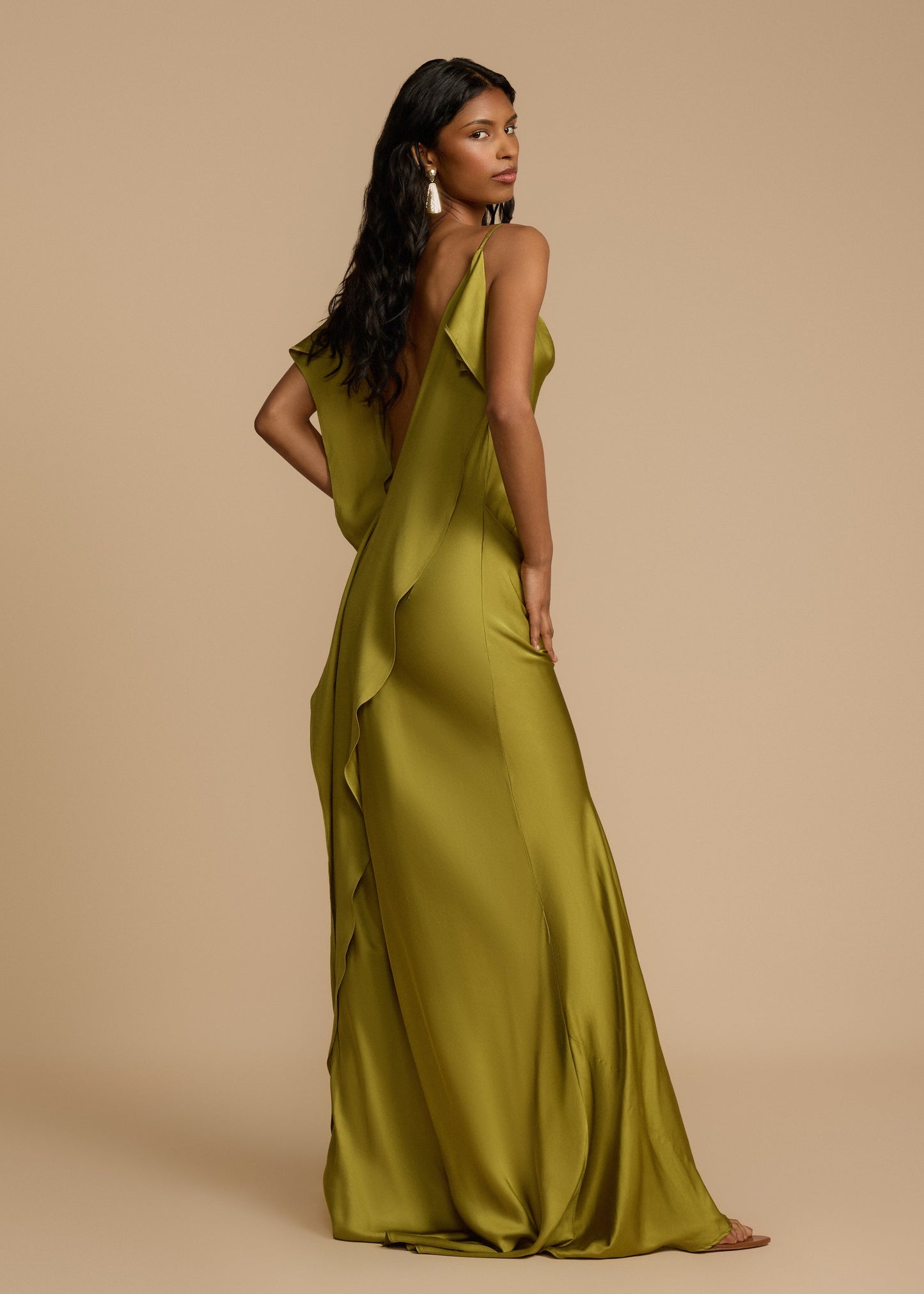 Women's Sleeveless Evening Dress | Maxi