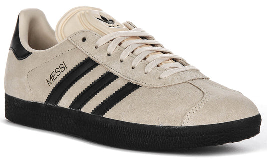 Adidas Gazelle X Messi en Beige Noir