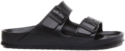 Birkenstock Arizona EVA Sandale à double lanière pour femmes en noir