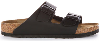 Birkenstock Arizona Sandale Birko Flor à double lanière poure en noir