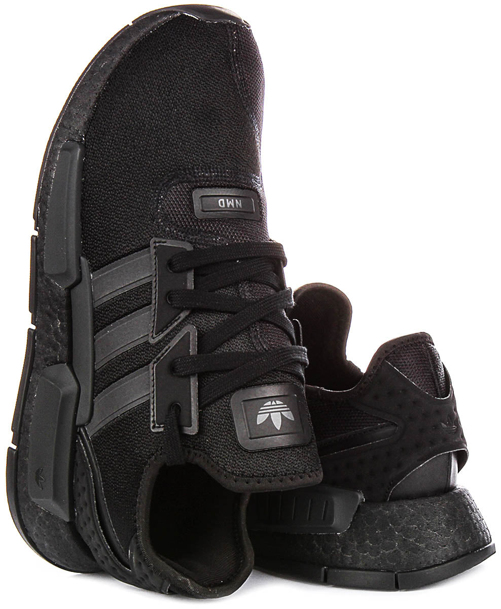 Chaussures de sport en mesh pour homme Adidas NMD_G1 80s Running Knit Soft Feel SNL en noir
