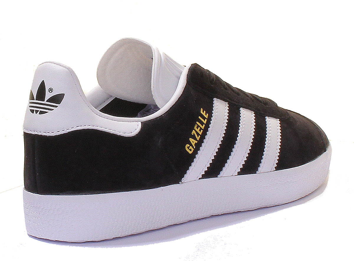 Adidas Gazelle Réédition Vintage unisexe des baskets à lacets des années 60 dans le style marine blanc