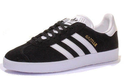 Adidas Gazelle Réédition Vintage unisexe des baskets à lacets des années 60 dans le style marine blanc