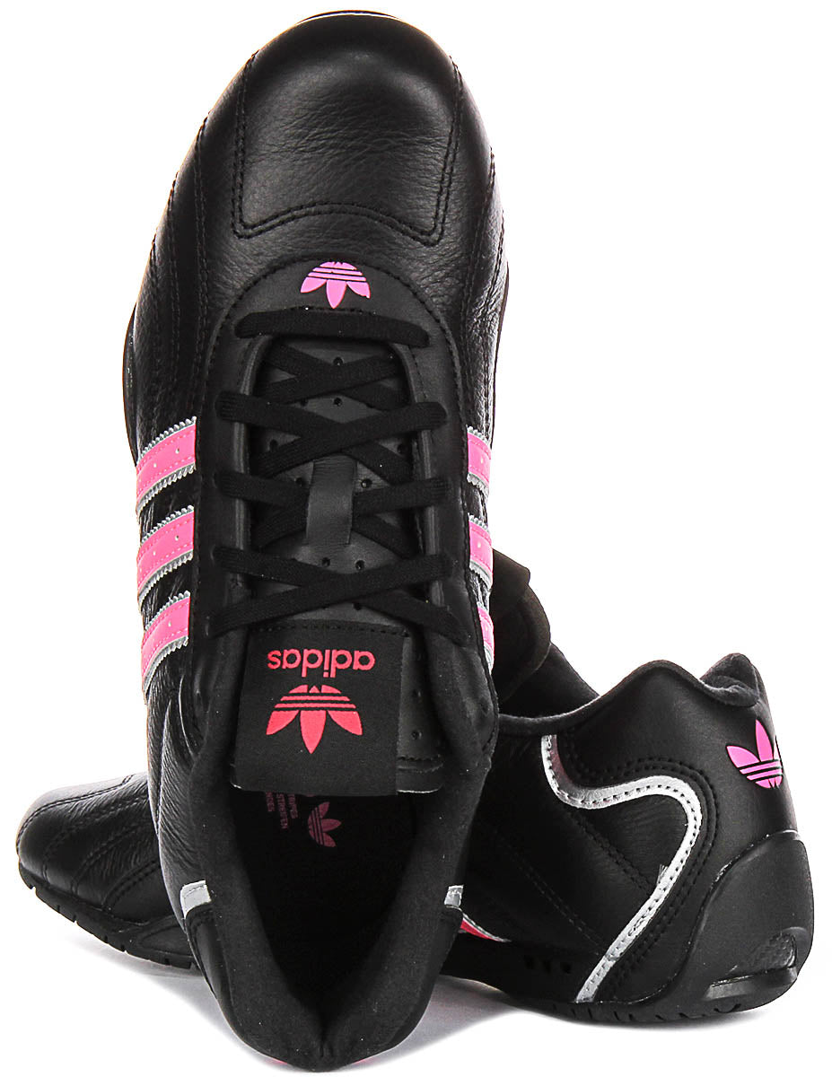 Adidas Adiracer Low en Noir Rose pour Femme