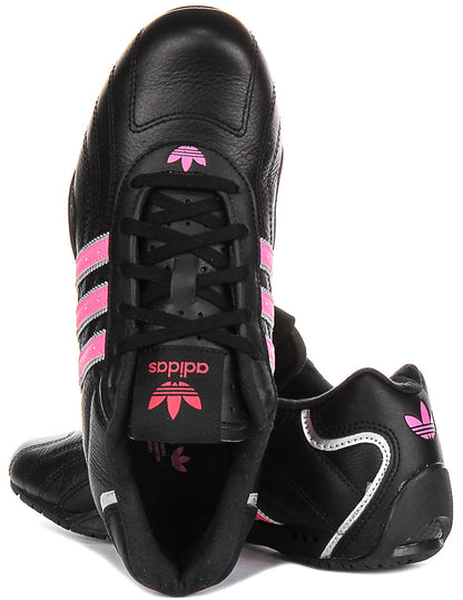 Adidas Adiracer Low en Noir Rose pour Femme