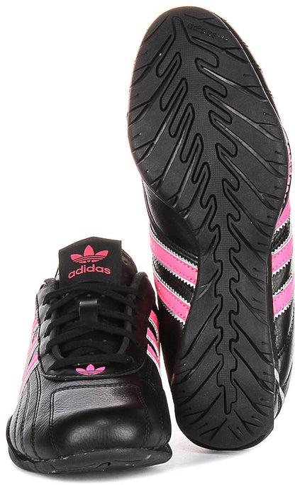 Adidas Adiracer Low en Noir Rose pour Femme