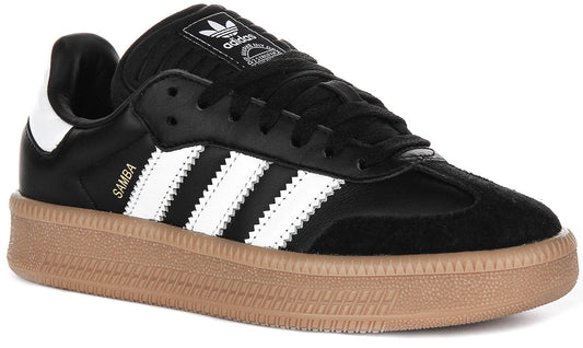 Adidas Samba XLG J Noir Blanc Pour Jeunes