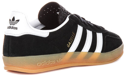 Adidas Gazelle Indoor Nero Bianco per Giovani