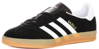 Adidas Gazelle Indoor Nero Bianco per Giovani