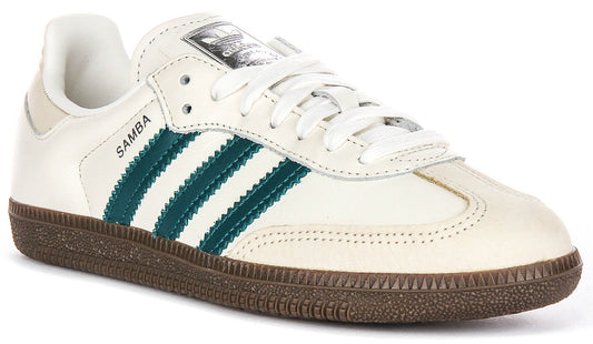 Adidas Samba OG en crème vert pour femmes