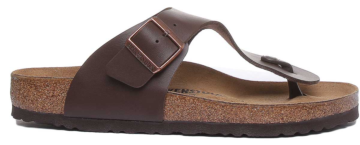Birkenstock Ramses BF sandales à semelle en liège marron foncé pour hommes