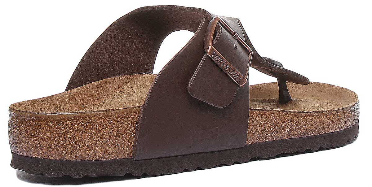 Birkenstock Ramses BF sandales à semelle en liège marron foncé pour hommes