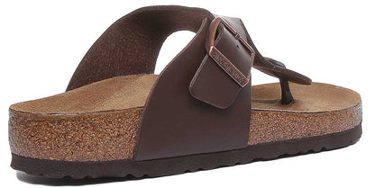 Birkenstock Ramses BF sandales à semelle en liège marron foncé pour hommes