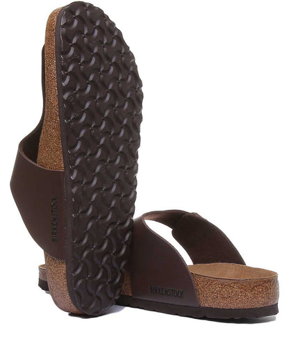 Birkenstock Ramses BF sandales à semelle en liège marron foncé pour hommes