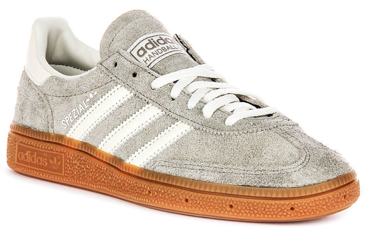 Adidas Handball Spezial en Gris Blanc pour Femme