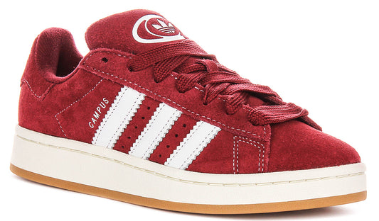 Adidas Campus 00S en Granate Blanco