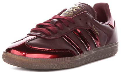 Adidas Samba OG W In Maroon Metalic For Women