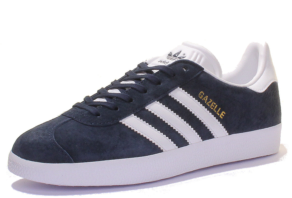 Adidas Gazelle Réédition Vintage unisexe des baskets à lacets des années 60 dans le style marine blanc