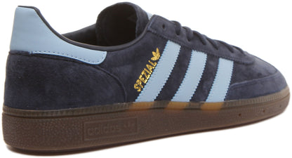 Adidas Handball Spezial Baskets en daim à lacets style 70's pour homme en marine bleu