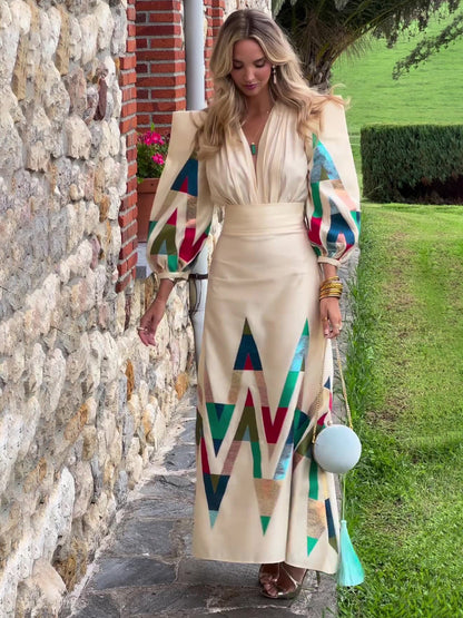 Women's Summer Maxi Dress | Printed