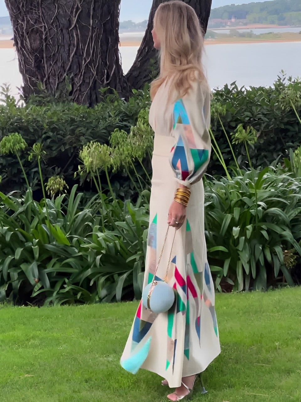 Women's Summer Maxi Dress | Printed