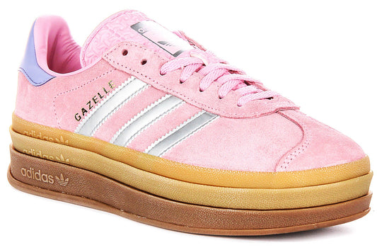 Adidas Gazelle Bold J en Rose Violet pour Jeunes