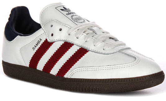 Adidas Samba OG en Rouge Blanc