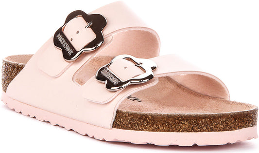 Birkenstock Ar Floral Kids In Rose For Junior | Regular Fit