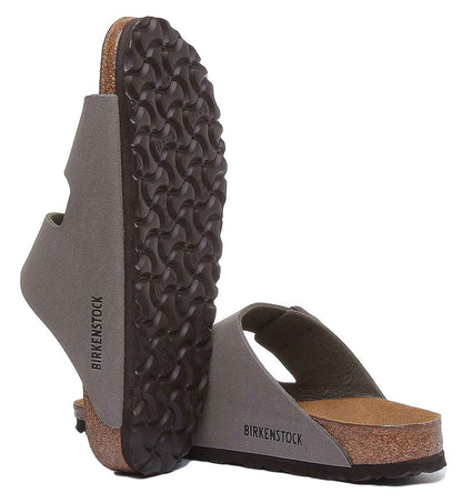 Birkenstock Arizona sandales à double lanière en pierre Birko Flor en liège pour femmes