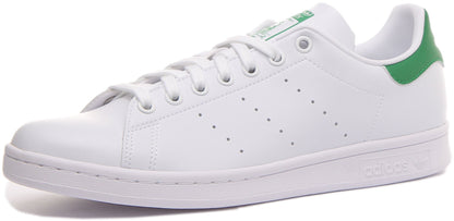 Adidas Stan Smith Chaussures de tennis classiques végane Primegreen pour hommes en blanc vert