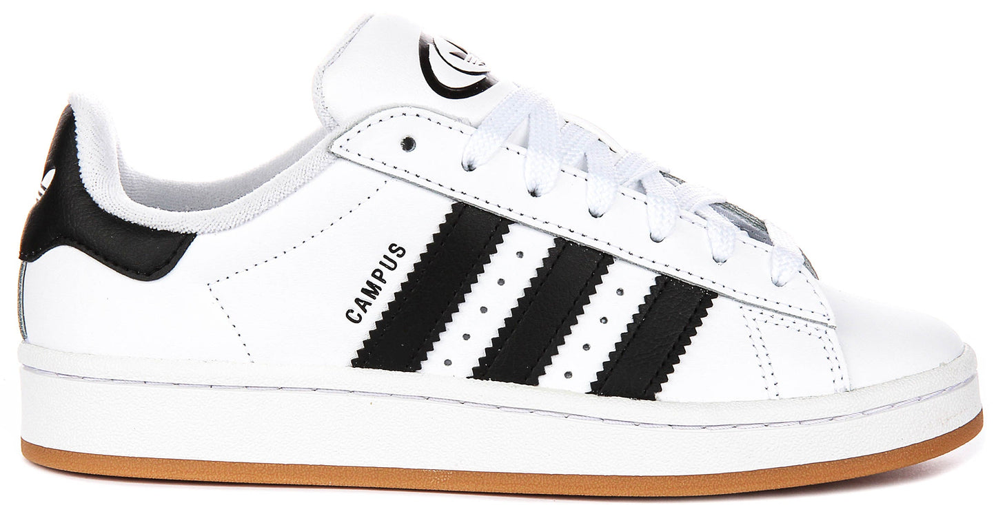 Adidas Campus 00S J Blanc Noir pour Jeunes